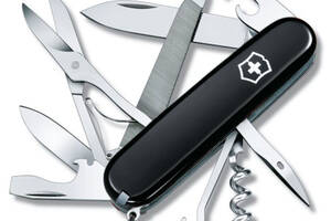 Складной нож Victorinox Mountaineer 91мм 8 функций Черный (1.3743.3)