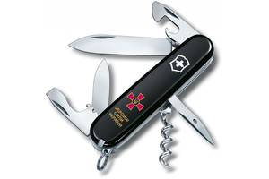 Складной нож Victorinox Spartan Army 91 мм 12 функций Эмблема ВСУ и Надпись ЗСУ (1.3603.3_W1011u)