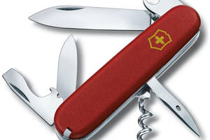 Складной нож Victorinox Spartan Mat Красный матовый лак с желтым лого (1.3603_M0008p)