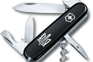 Складной нож Victorinox Spartan Ukraine 91 мм 12 функций Трезубец ОУН (1.3603.3_T0300u)