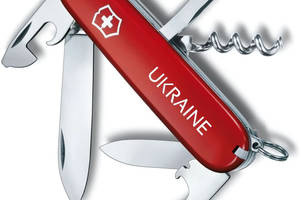 Складной нож Victorinox Spartan Ukraine 91 мм 12 функций Ukraine (1.3603_T0140u)