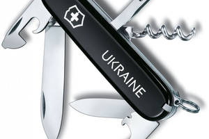 Складной нож Victorinox Spartan Ukraine 91 мм 12 функций Ukraine (1.3603.3_T0140u)