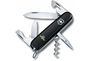 Складной нож Victorinox Spartan Ukraine 91мм 12 функций Черный (1.3603.3_T1010u)