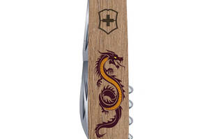 Складной нож Victorinox Spartan Zodiac 3D Деревянный дракон (1.3603.7_Z3310h)