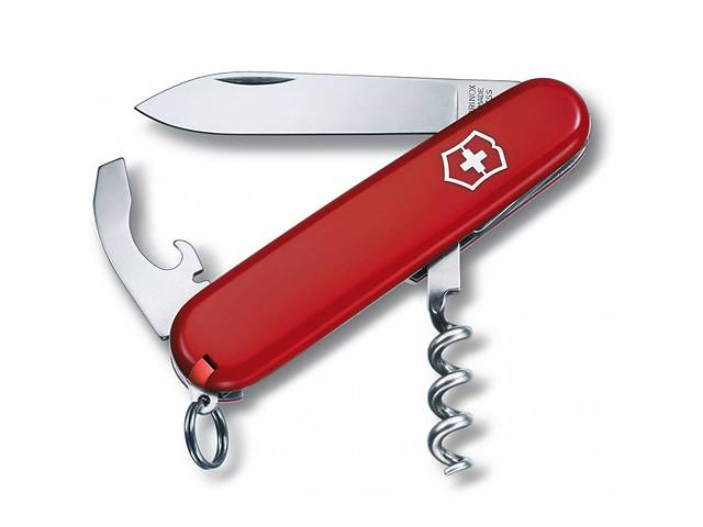 Складной нож Victorinox Waiter Ukraine Красно-черный (0.3303.1.3)