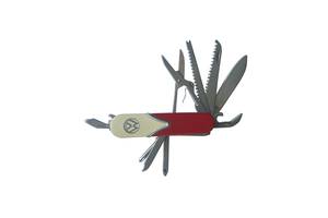 Складной нож Volkswagen Licences Multi FCT Knife 10 инструментов Желто-красный (40610042YERE)