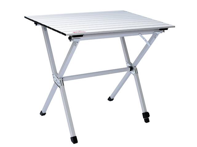 Складной стол с алюминиевой столешницей Tramp Roll-80 80x60x70 см серый TRF-063