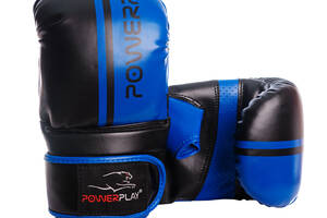 Снарядные перчатки битки PowerPlay 3025 черно-синие S