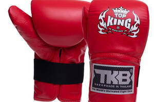 Снарядные перчатки кожаные Pro TKBMP-CT Top King Boxing L Красный (37551059)