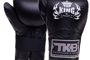 Снарядные перчатки кожаные Pro TKBMP-CT Top King Boxing XL Черный (37551059)
