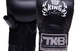 Снарядные перчатки кожаные Pro TKBMP-OT Top King Boxing XL Черный (37551060)