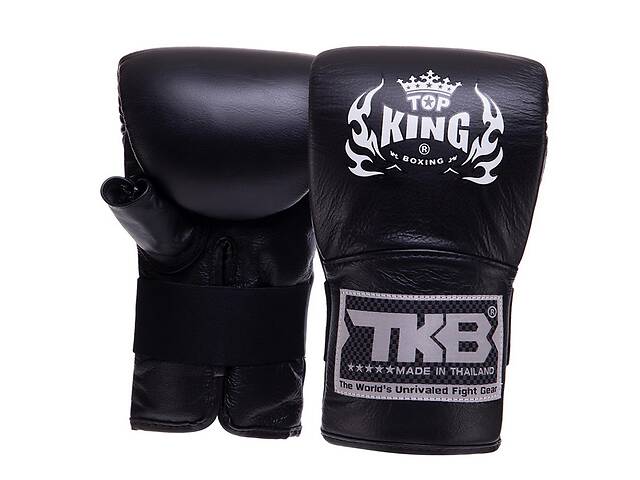 Снарядные перчатки кожаные Pro TKBMP-OT Top King Boxing XL Черный (37551060)