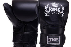 Снарядные перчатки кожаные Ultimate TKBMU-CT Top King Boxing L Черный (37551061)