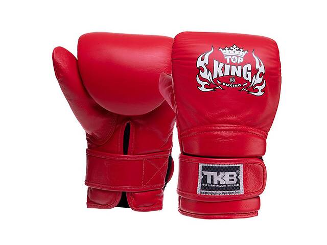 Снарядные перчатки кожаные Ultimate TKBMU-CT Top King Boxing M Красный (37551061)