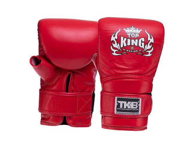 Снарядные перчатки кожаные Ultimate TKBMU-OT Top King Boxing S Красный (37551062)