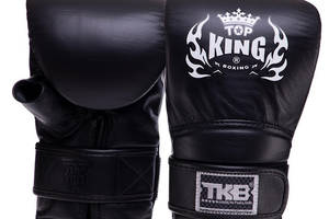 Снарядные перчатки кожаные Ultimate TKBMU-OT Top King Boxing S Черный (37551062)