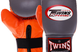 Снарядные перчатки TWINS TBGLA-1F M Оранжевый-серый