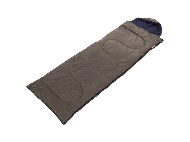 Спальный мешок одеяло с капюшоном SP-Sport UR SY-4083 190х74см Оливковый
