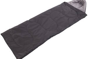 Спальный мешок одеяло с капюшоном SP-Sport UR SY-4083 35х74см Черный