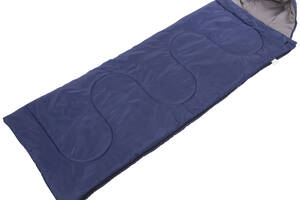 Спальный мешок одеяло с капюшоном SP-Sport UR SY-4083 Темно-синий