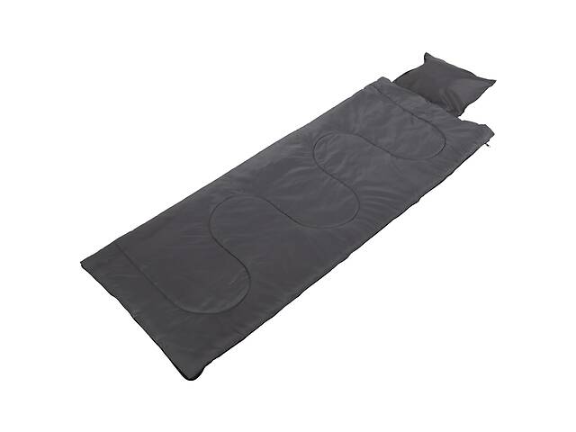 Спальный мешок одеяло с подголовником SP-Planeta UR SY-4140 185+36х75см Серый