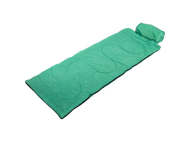Спальный мешок одеяло с подголовником SP-Planeta UR SY-4840 195х70см Зеленый