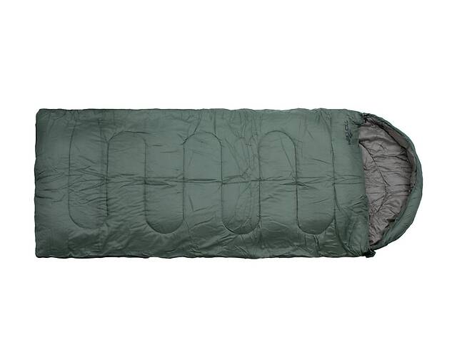Спальный мешок с капюшоном левый Totem Fisherman XXL 190+30/90 UTTS-013-L Olive