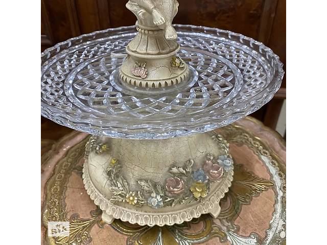 Старинная конфетница из Европы - Фото 2