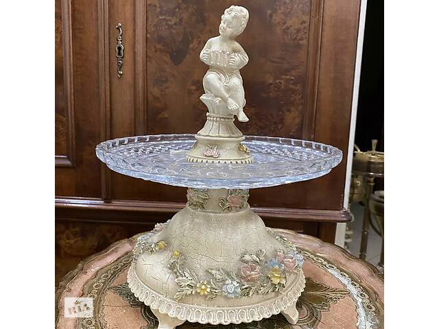 Старинная конфетница из Европы - Фото 1