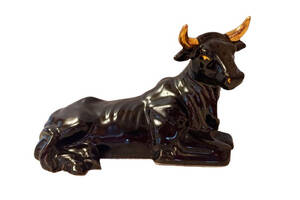 Статуэтка Black bull mini Lefard AL87062