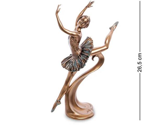 Статуэтка декоративная Балерина в прижке Veronese AL32481