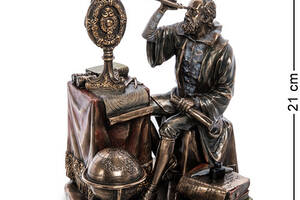 Статуэтка декоративная Galileo Galilei 21 см Veronese AL84422
