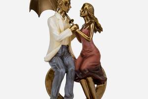 Статуэтка Lefard Влюбленная пара под зонтом 25х10х7 см 12007-252 полистоун Купи уже сегодня!