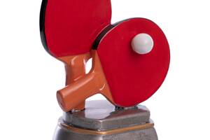 Статуэтка наградная спортивная Пинг-понг Ракетки для пинг-понга SP-Sport C-2478-C8