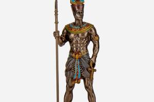 Статуэтка Veronese Амон египетский бог неба 26х9х6 см 78002 полистоун покрытый бронзой Купи уже сегодня!