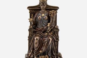 Статуэтка Veronese Богиня Удачи Фортуна на троне 27 см 72737 V4 полистоун покрытый бронзой Купи уже сегодня!