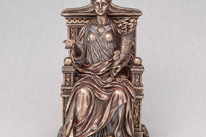 Статуэтка Veronese Фортуна на троне 27 см Бронзовый AL3627