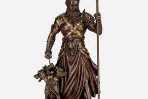 Статуэтка Veronese Гадес (Плутон) бог подземного мира 27х12х11 см 77298 полистоун с бронзовым напылением Купи
