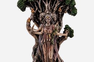 Статуэтка Veronese Геката богиня волшебства и всего таинственного 18 см 1907169 бронзовое покрытие Купи уже