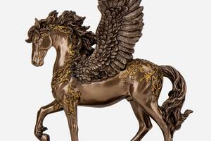 Статуэтка Veronese Пегас крылатый конь символ свободы 26х13х20 см 78159 бронзовое покрытие полистоуна Купи уже