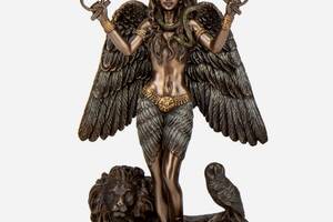Статуэтка Veronese Иштар – богиня войны и любви 22х14х9 см 77870 полистоун с бронзовым напылением Купи уже