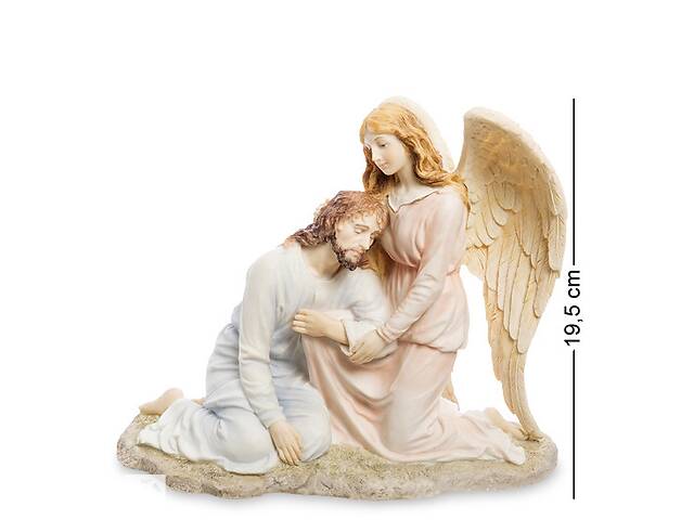 Статуэтка религиозная настольная Veronese Иисус и Ангел 19,5 см 1905677 полистоун Купи уже сегодня!