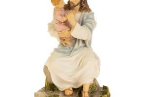 Статуэтка настольная оберег Veronese Иисус и дитя 19х10х9 см 75879AA полистоун Купи уже сегодня!