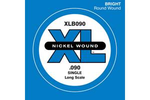 Струна D'Addario XLB090 XL Nickel Round Wound Long Scale .090