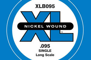 Струна D'Addario XLB095 XL Nickel Round Wound Long Scale .095