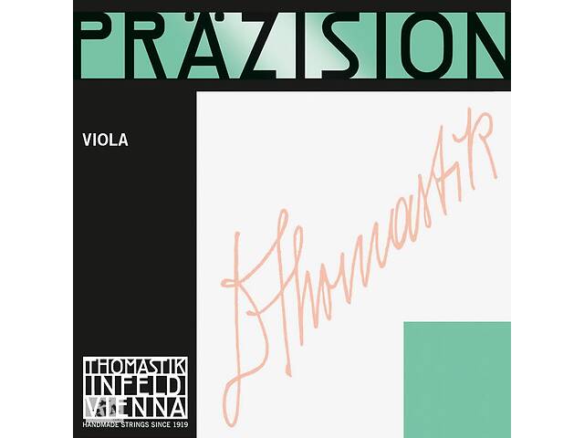 Струна Thomastik-Infeld 70 Präzision Solid Steel Core Chrome Wound 4/4 Viola A1 String Medium Tension