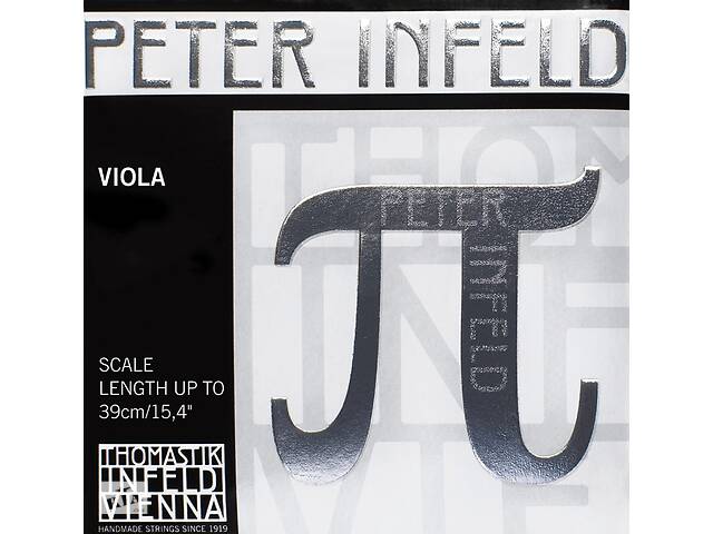 Струна Thomastik-Infeld PI22A Peter Infeld Synthetic Core Silver Chrome Combo Wound Up To 39cm 15.4' 4/4 Viola D...