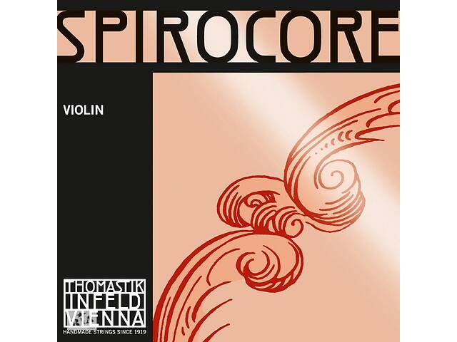 Струна Thomastik-Infeld S12 Spirocore Spiral Core Chrome Wound 4/4 Violin D1 Medium Tension
