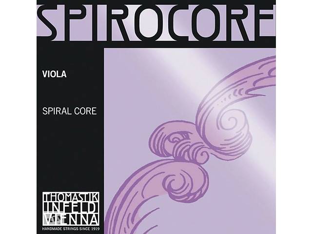 Струна Thomastik-Infeld S19 Spirocore 4/4 Spiral Core Chrome Wound Viola D String Medium Tension