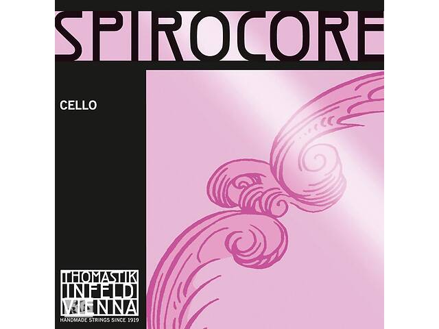 Струна Thomastik-Infeld S28 Spirocore Spiral Core Chrome Wound 4/4 Cello G String Medium Tension